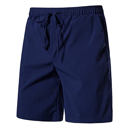 Pantalones Cortos Hombre Casual Verano Pantalón Corto con Bolsillos Transpirables Bermudas Trabajo Moda Pantalon Corto Deporte Ligero Shorts Deportiva Cómodo Ropa Deportivo Correr Fitness Playa 2025