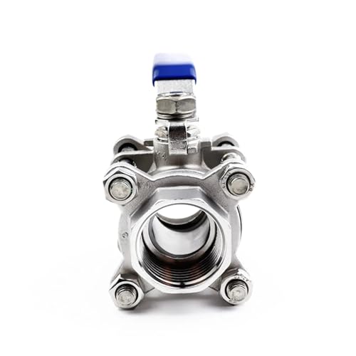 Robinet à tournant sphérique BSPT 1-1/4" type de filetage en acier SS304 - 3