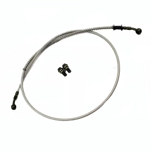 TDR 1500mm Hydraulic Brake Line Hose Cable for Motorbike Dirt ATV Quad Bike Buggy Go-Kart with M10 Banjo Bolts 1.5 meter