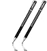 Mixoo Stift Präzision Disc Eingabestift Touchstift Stylus 2 in 1 Kapazitive Touchscreen Stift, kompatibel für Smartphones &Tablets (Schwarz + Schwarz)