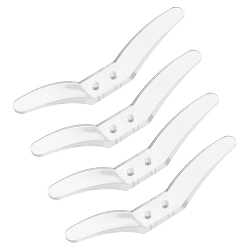 Hemobllo 4 Ganchos De Posicionamiento para Cortinas Enrollables Grandes, Sujetadores De Persianas Enrollables Pom, Resistente y Duradero, para Ventanas Sin Taladrar, Paquete De 4 Piezas