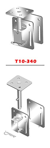 Magma Single Square/Flat Rail Mount (Gourmet Series Grill Only), Multi, One Size #TOP3