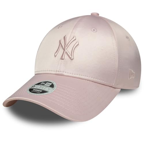 Casquette New Era WMNS SATIN 9FORTY NEYYAN PMP rose pastel et sa nuance douce pour femme
