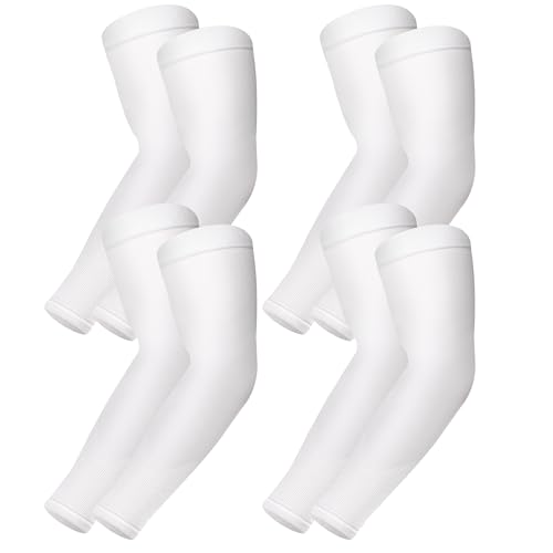 Image of BHYTAKI UV Sun Protection Arm Sleeves, UPF 50 Sports Cooling Arm Compression Sleeves for Men Women Teenager
