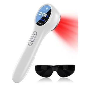 Red Light Therapy Infrared Light Tharepy, Red Light Device for Bodypain Relief, Joint, Muscle & Tissue 14 * 650nm + 3 * 808nm