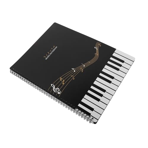 Toyvian Document Organizer Binder Transparent Insert A4 Music Paper Folder for Lessons