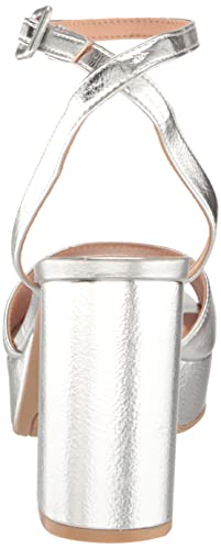 Chinese Laundry Women's Theresa Heeled Sandal, Silver, 9.5 #TOP2