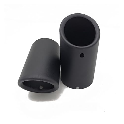 Embouts d'échappement design noir mat couvercle de silencieux pour BMW E90