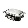 Family Care Elektrische grill, 1500 W, met metalen coating, maximale anti-aanbaklaag, opening 180 graden en zwemplaat…