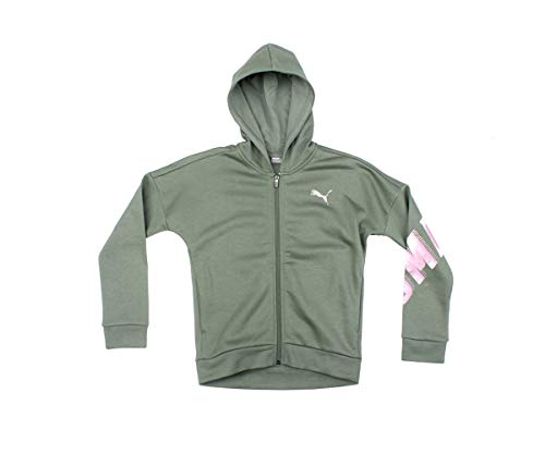 Preisvergleich Produktbild Puma Mädchen Style FZ Hoody G Sweatshirt, Laurel Wreath, 140