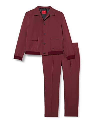 HUGO Men's Suit, Dark Brown204., 50