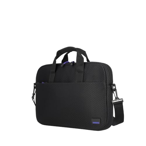 Mochila American Tourister Shuttle 15.6 Snap Max Preta e Azul