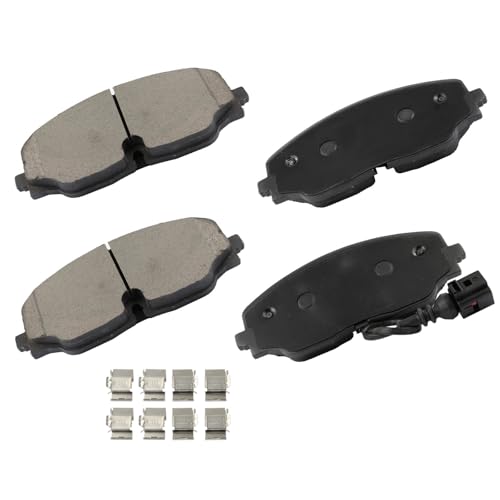 Image of cciyu D2074 Front Ceramic Disc Brake Pads Kit For Volkswagen For Atlas 2018-2023,For Volkswagen For Atlas Cross Sport 2020-2023