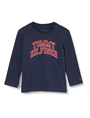 Preisvergleich Produktbild Tommy Hilfiger Unisex Baby Hilfiger Tee L / s Hemd, Blue, 68