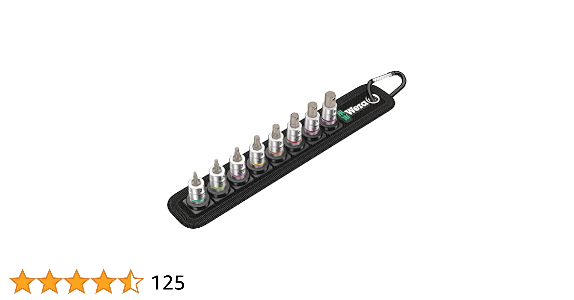 Wera ヴェラ Belt C DEEP 1 1/2 工具 ディープ ソケット Belt C Deep 1 socket set, 1/2