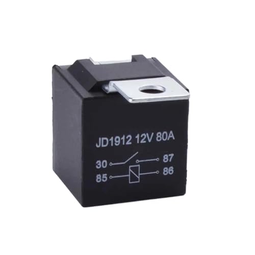 Relais universel 24V 80A JD1912 avec connecteurs robustes 4Pin DC AMP SPDT