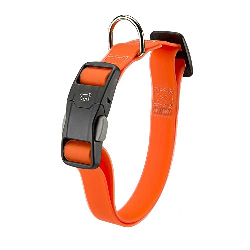 Ferplast Evolution C25 70 Orange Collar, A:45÷70cm - B:25 mm A: 17.7÷27.6 in - B: 1 in