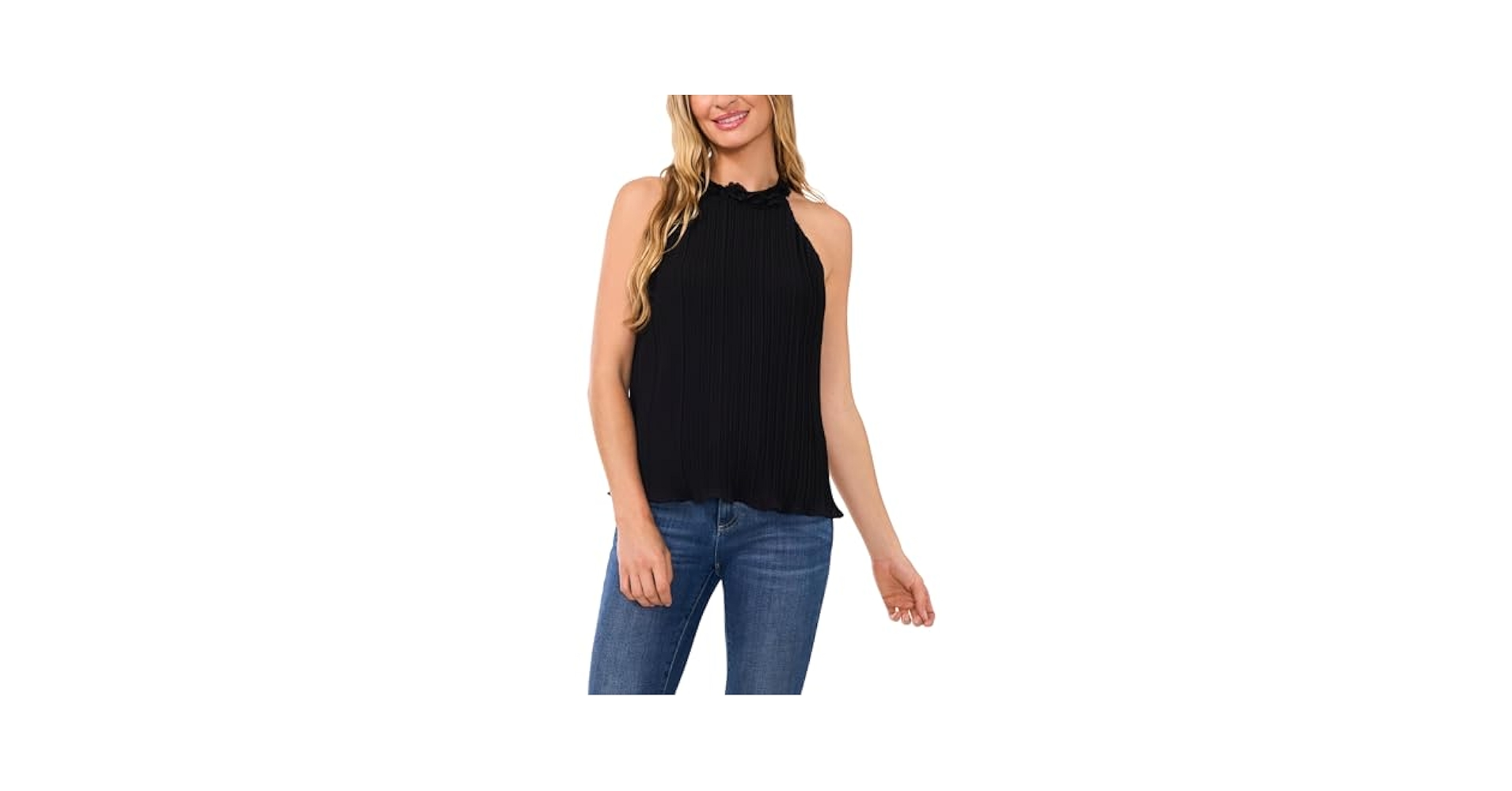 トップス aere halter neck layered cut&sew aere halter neck layered cut&sew