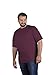 Produktbild Premium T-Shirt Plus Size Herren, Burgund, XXXL