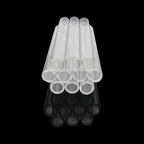 Hzcpeng 10 Pcs Clear Glass Tubes 4 Inches Long 10Mm Od 7Mm Id 1.5Mm Thick Wall Glass Borosilicate Blowing Tubes thumb #3