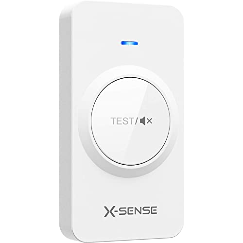 X-Sense Télécommande avec Pile Remplaçable, Compatible avec Les Détecteurs Interconnectés de Link+ Serie, Test à Distance, Localisation, Silence des Détecteurs, RC01 Cover