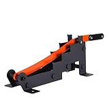 Holzspalter Orangefarbener, manueller, schneller Brennholzspalter zur Wandmontage, spaltet Hartholz for Anzünden, tragbar und sicher