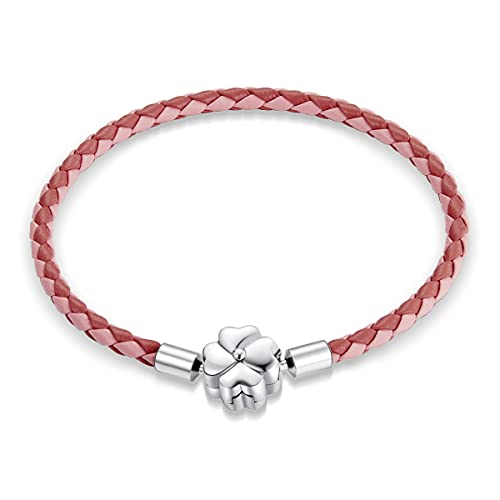 Bracelet en cuir tressé gravé d'élégance, cadeau manchette idéal