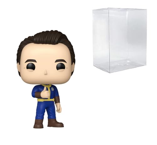Image of POP! Television: Fallout - Cooper Howard (Vault Boy) Chase #1767 Bundled with Compatible Box Protector Case