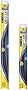 Rain-X 810161 Latitude 2-In-1 Water Repellent Wiper Blades, 26' and 18' Windshield Wipers (Pack Of 2), Automotive Replacement Windshield Wiper Blades With Patented Rain-X Water Repellency Formula