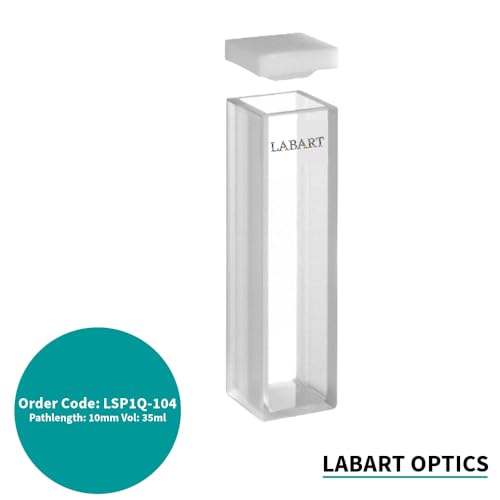 Image of LABART UV Quartz Cuvette For Spectrophotometer, Pathlength 10mm, Volume 3.5ml