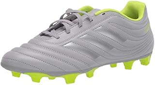adidas Men's COPA 20.4 FG Football Shoe, Grey two/Matte silver/solar Yellow, 11 Standard