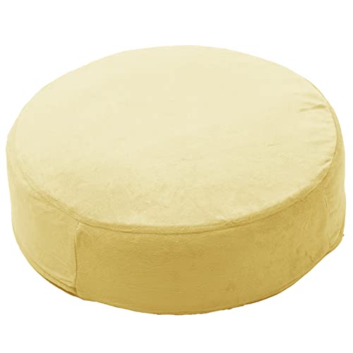 セルタン クッション テクノイエロー SWEETS 丸型 ノーマルタイプ 低反発シート 日本製 A367t-649YE