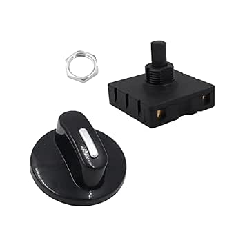 ATORSE™ 4 Position 3 Speed Fan Rotary Switch Selector Switch Fan Speed ...