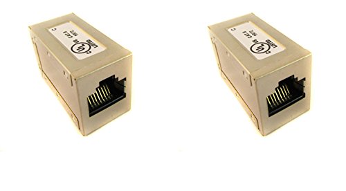 Extensor de cable Ethernet Cat6 RJ45 - Pack x2 miniatura 1