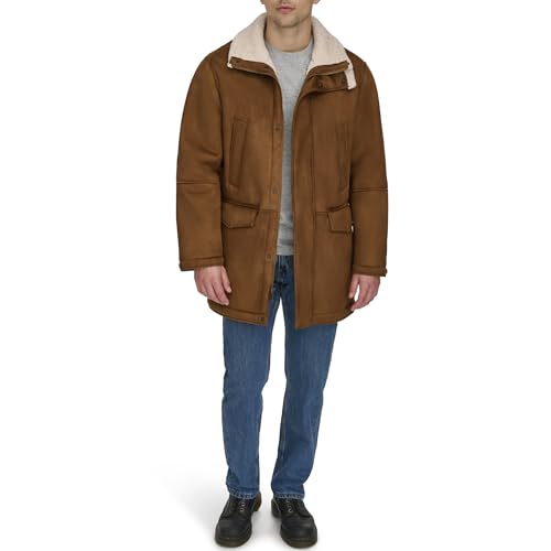 Image of DOCKERS Men's Faux Shearling Walking Coat