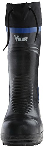 Viking Footwear Ultimate Construction Waterproof Boot,Black/Blue,7 M US