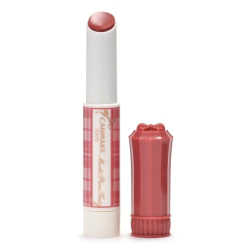 CANMAKE Muchi Puru Tint, 0.1 oz (2.5 g), Volume, Glossy Tint, Refreshing Feel (05 Fig Puree)