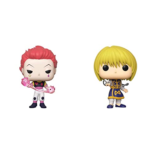 Funko Pop! Animation: Hunter X Hunter - Hisoka, Multicolor ,3.75 Inches &Amp; Pop! Animation: Hunter X Hunter - Kurapika, Multicolor, 3.75 Inches