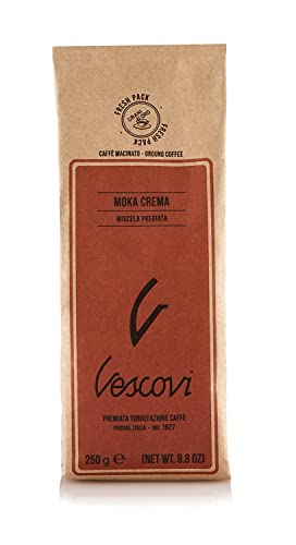 V Vescovi Moka Crema | Premium Italian Ground Espresso |