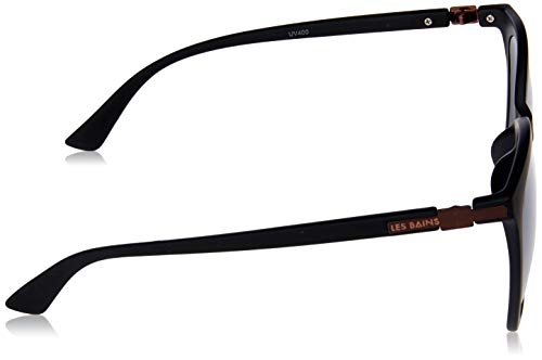 Óculos de Sol D'Iena, Les Bains, Unissex, Preto, Único