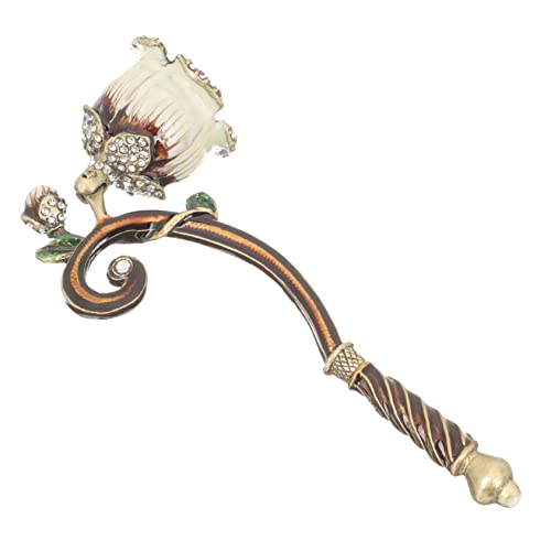 SOLUSTRE Candle Extinguisher Snuffer Tool Elegant Wick Snuffer for Deep Jars Household Candle for Scented Aromatherapy for Home Occasions