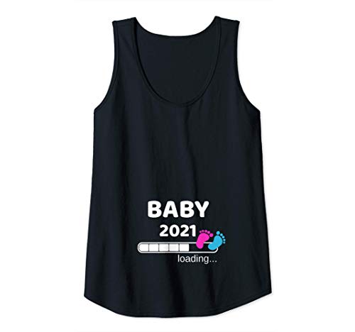 Mujer Baby Loading 2021 Mamá Camiseta...