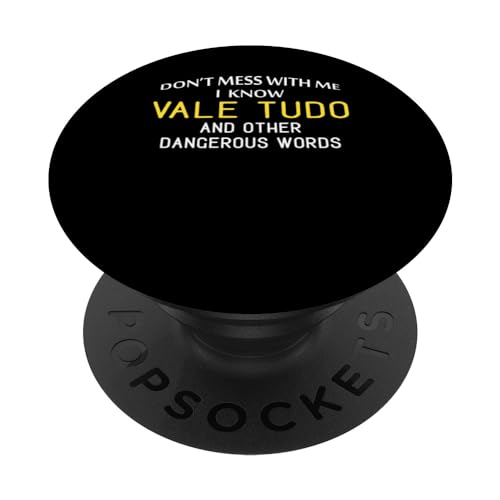 Vale Tudo Regalo per gli amanti delle arti marziali di Vale Tudo PopSockets PopGrip Intercambiabile