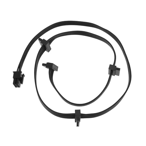 EMSea 6-Pin-auf-4x-SATA-Treiberstromkabel Kompatibel mit Corsair CX750M CX850M Und CX650M 85 cm