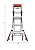 Little Giant Ladders, Select Step, 5-8 foot, Stepladder, Fiberglass, Type 1AA, 375 lbs weight rating, (15130-001)