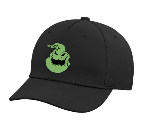 Disney The Nightmare Before Christmas Oogie Boogie Big Face Adjustable Printed Baseball Hat Black