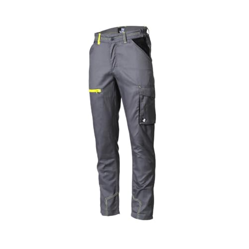 Pantalon Marlow gris et jaune fluo North Ways pour le travail