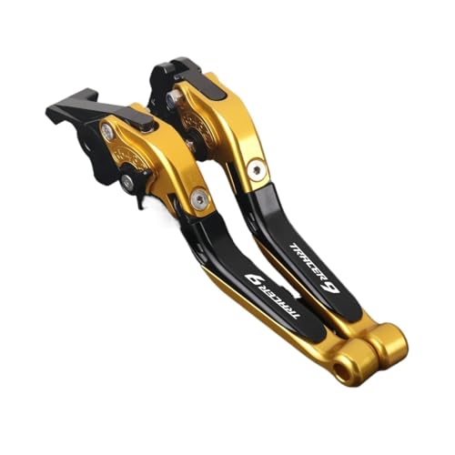 Motorrad Kupplungstrommelhebel Für Y&AMAHA Für Tracer 9/GT/900/900GT 2021-2024 Zubehör Bremshebel Kupplungshebel Set Einstellbare Klapp Griff Schutz Hebel