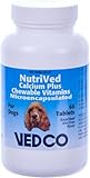 NutriVed Calcium Plus Chewable Tablets for Dogs (60 Count)