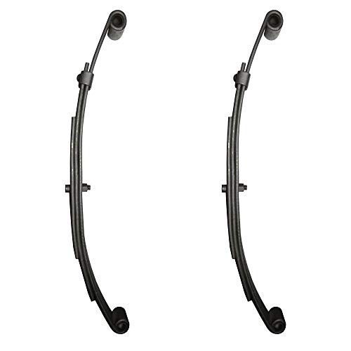 RAParts Two Pack Replacement Trailer Leaf Springs 3 Leaf 1,000lbs 20-3/8"